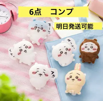 치이카와 치이카와 가득 복권 E상 전신 인형 배지 컴프 6점