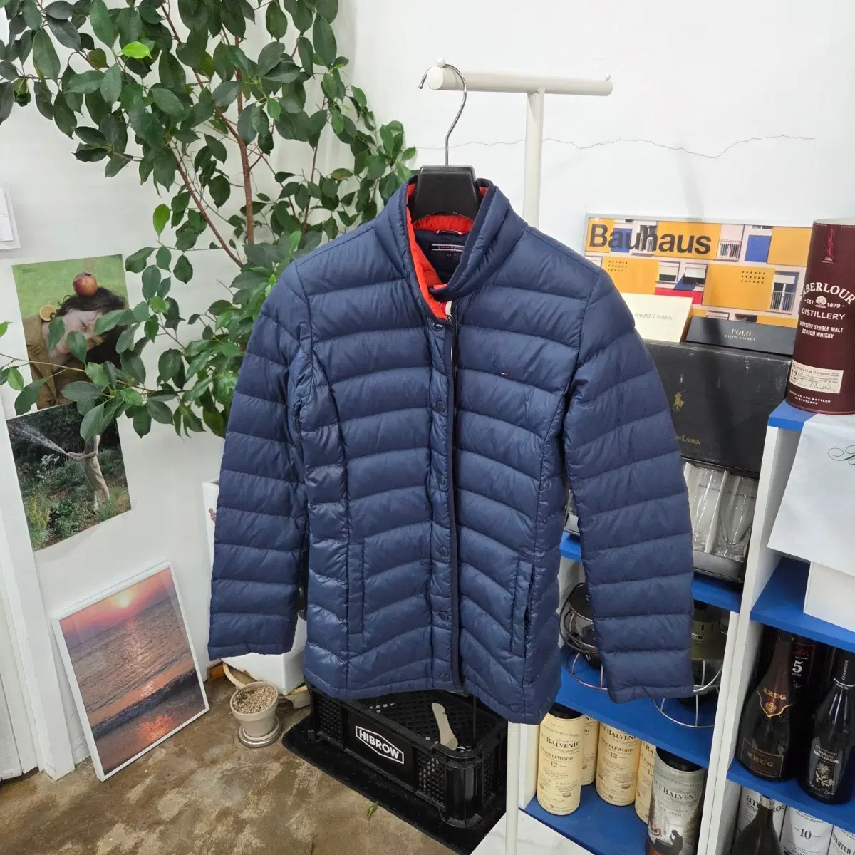 타미힐피거 여아 다운 경량패딩 164