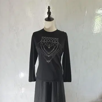 페어리 그런지 라인석 고딕 컷앤소
