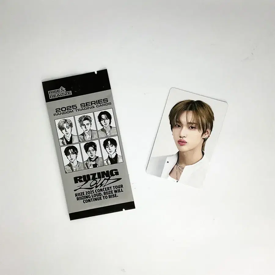 라이즈 원빈 라이징 라우드 포토카드 2 라이즈 버전 RIIZE WONBIN RIIZING LOUD PHOTOCARD 2 RIIZE ver.