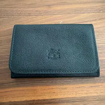 IL BISONTE 카드 케이스 명함지갑 블랙