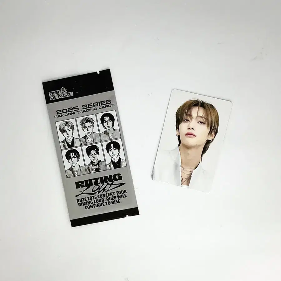 라이즈 원빈 라이징 라우드 포토카드 1 라이즈 버전 RIIZE WONBIN RIIZING LOUD PHOTOCARD 1 RIIZE ver.