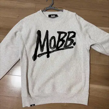 MOBB 맨투맨 그레이 M 사이즈