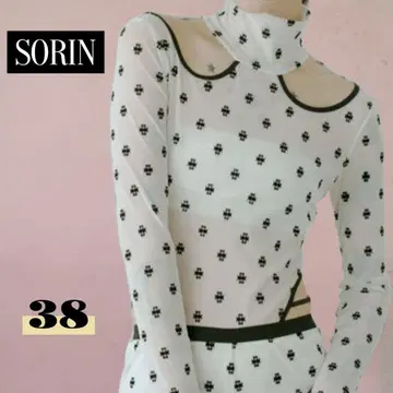 새상품급 SORIN 소린 스완 레이크컷 바디수트 플로키