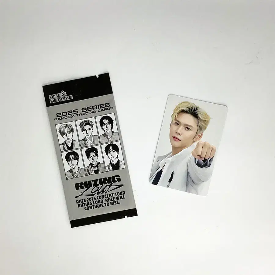 라이즈 은석 라이징 라우드 포토카드 1 라이즈 버전 RIIZE EUNSEOK RIIZING LOUD PHOTOCARD 1 RIIZE ver.