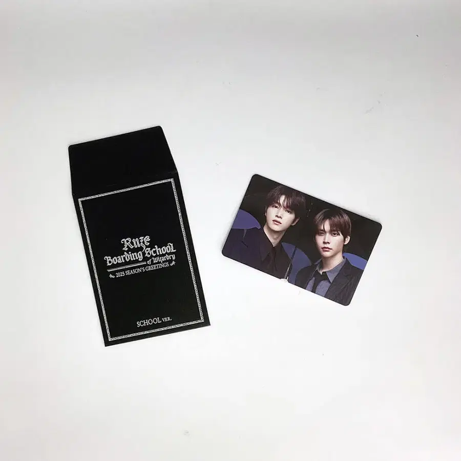 라이즈 은석 성찬 2025 시즌그리팅 포토카드 A_1 RIIZE EUNSEOK SUNGCHAN 2025 SEASON'S GREETING PHOTOCARD A_1