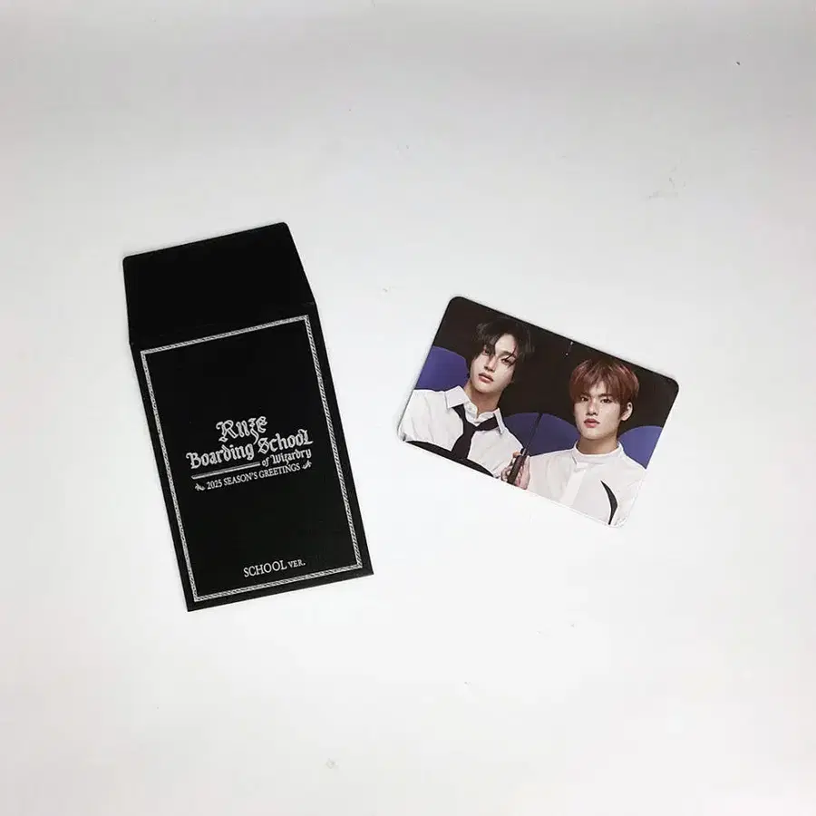 라이즈 소희 원빈 2025 시즌그리팅 포토카드 A_1 RIIZE SOHEE WONBIN 2025 SEASON'S GREETING PHOTOCARD A_1