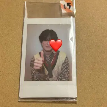 DXTEEN 타니구치 타이치 촬영 폴라로이드 Heart&Soul B상