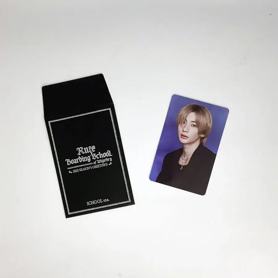 라이즈 앤톤 2025 시즌그리팅 포토카드 A_1 RIIZE ANTON 2025 SEASON'S GREETING PHOTOCARD A_1