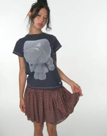 COYSEIO TRINH T-SHIRT NAVY 셔츠 네이비