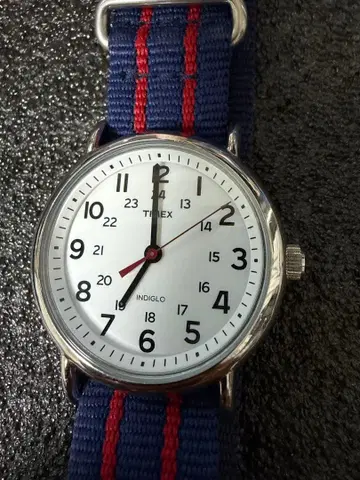[ 작동 ] TIMEX Weekender INDIGLO 쿼츠 38mm