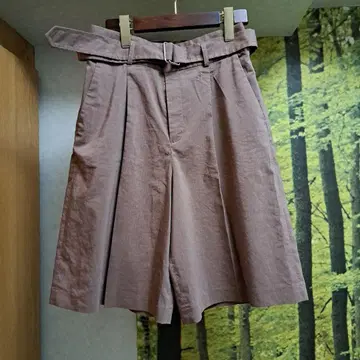 그린 라벨 릴랙싱 버뮤다 하프 팬츠 마 혼방