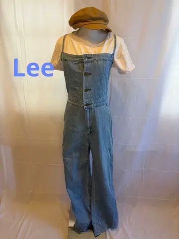 Lee 데님 살로펫 오버롤