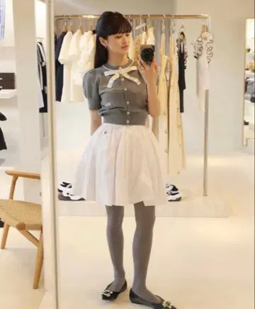 택 포함 미사용 새상품 Bibiy. B BOAT CLUB MINI SKIRT