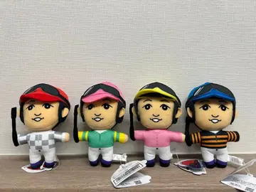 타케 유타카 전 4종 세트 서러브레드 컬렉션 조키 봉제 인형 컴플리트