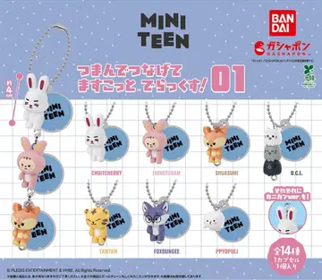 BANDAI MINI TEEN 집어서 연결하는 마스코트 딜럭스! 총 14종