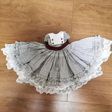 7mm.님 인형 의류 전원 플레어 드레스 MSD