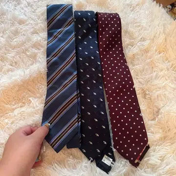 넥타이 3개 세트 CANALI 외