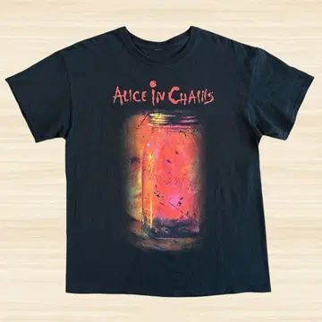 Alice in Chains Jar of Flies 티 블랙