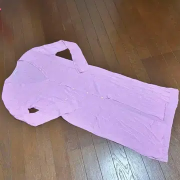 온워드 토카 롱 가디건 라일락