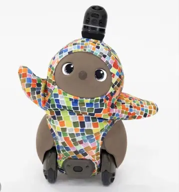 LOVOT 모자이크 패턴 베이스 의류