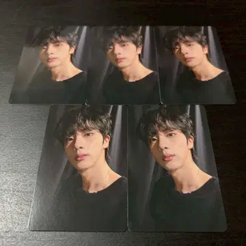 진 BTS ARIRANG FESTA weverse 트레이딩 카드 5장 세트