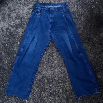Wrangler 데님 팬츠 90년대 이후 리메이크 제품