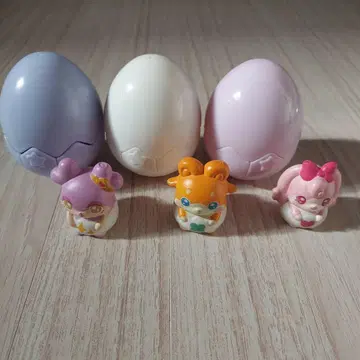 BANDAI 비밀의 코코타마 코코타마 럭키 멜로리 키라리스 3세트