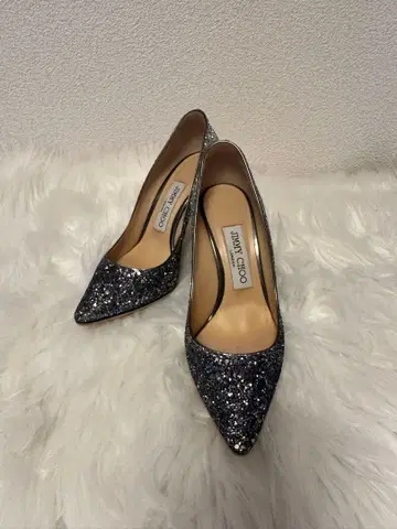 JIMMY CHOO 글리터 펌프스 하이힐