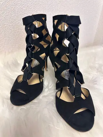 JIMMY CHOO 샌들 블랙