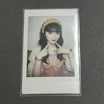 [ 초귀중 ] FRUITS ZIPPER 진세이 스즈카 촬영 폴라로이드 LARME