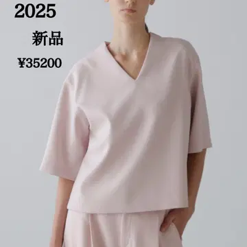 [ 새상품 ] 2025 아도어 스트레치 조젯 블라우스 핑크