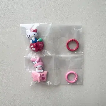 산리오 캐릭터즈 키링 행거 2개 세트