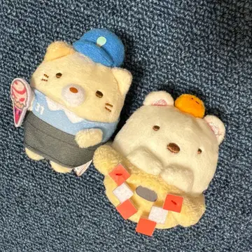 스미코구라시 테노리 봉제 인형 시로쿠마 고양이