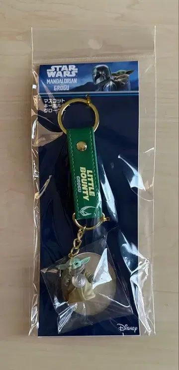 스타 워즈 만달로리안 앤 그로구 마스코트 키링