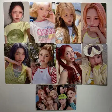 Hearts2Hearts lemon tang 타워 레코드 럭키 드로우 컴프