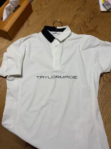 TaylorMade 골프웨어 피케 셔츠 화이트 M