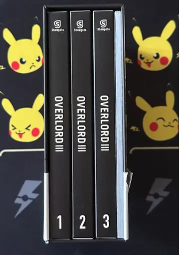 오버로드 III 초회 생산 한정판 BOX 포함 전 3권 세트 Blu-ray