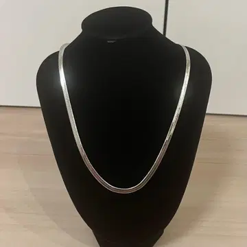 새상품급 Silver 실버 925 스네이크 체인 목걸이