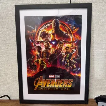 [ 액자 포함 ] 마블 공식 포스터 B4 A3 프레임 MARVEL 포스터