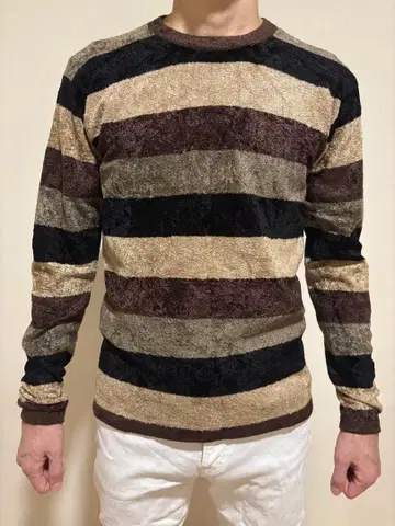 [ 컨디션 최상 ] PaulSmith 폴스미스 보더 니트 스웨터 M