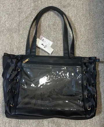 WEGO 토트백 블랙 이타백