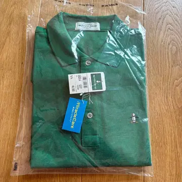 MUNSINGWEAR 피케 셔츠 그린 LL 사이즈 새상품 택 포함 80s