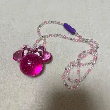 디즈니 미니 빛나는 완구 목걸이 미니 도트