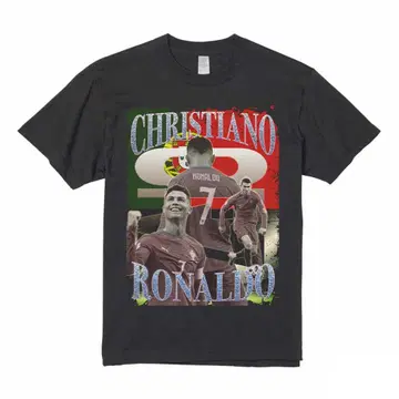 Cristiano Ronaldo RAP TEE 그래픽 티셔츠