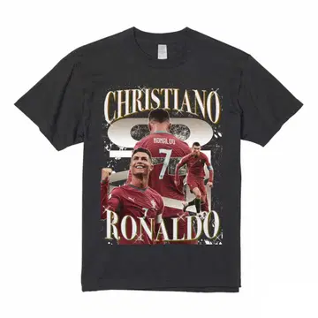 Cristiano Ronaldo RAP TEE 그래픽 티셔츠