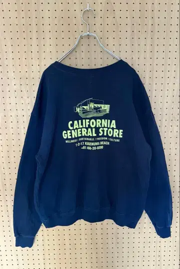 California General Store 맨투맨 네이비