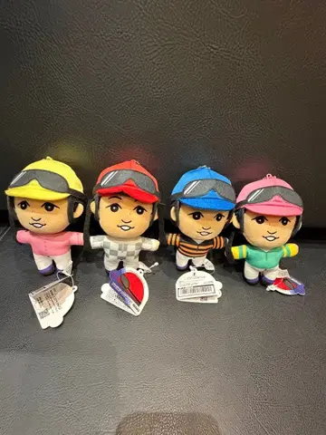 타케 유타카 전 4종 세트 서러브레드 컬렉션 조키 봉제 인형 컴플리트