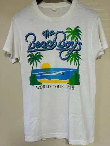 The Beach Boys 1988 월드 투어 T셔츠 빈티지
