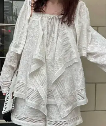 [ 완판템 ] willfully cotton lace 3set